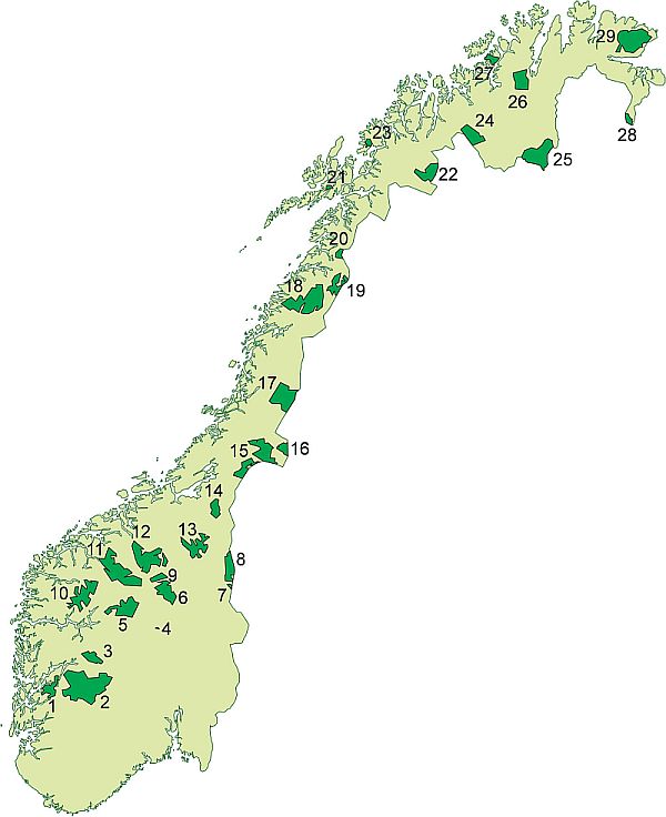 Nasjonalparker_Norge
